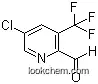 Molecular Structure of 1227605-33-5 (5-Chloro-3-(trifluoromethyl)-2-pyridinecarboxaldehyde)